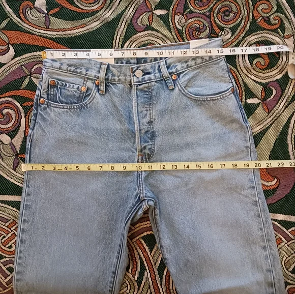 NWT Levi's Circular 501 Original Jeans 29 x 32 - Picture 7 of 14